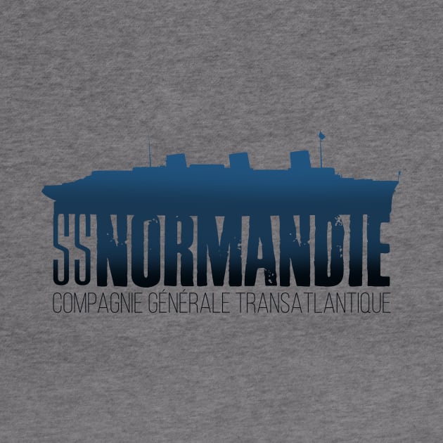 SS Normandie by MindsparkCreative